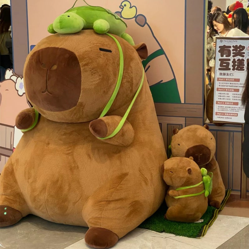 Capybara Plush Simulation Capibara Anime Fluffty Toy Cute Doll Stuffed Animals Soft Doll Plush Christmas Thanksgiving Gift