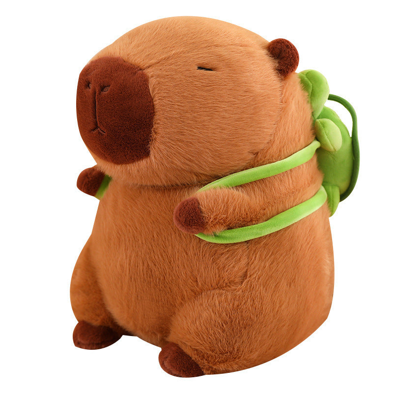 Capybara Plush Simulation Capibara Anime Fluffty Toy Cute Doll Stuffed Animals Soft Doll Plush Christmas Thanksgiving Gift